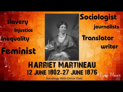 Feminism and social injustice: HARRIET MARTINEAU (1802–1876)